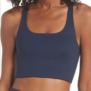 Girlfriend collective Paloma Bra Navy Midnight